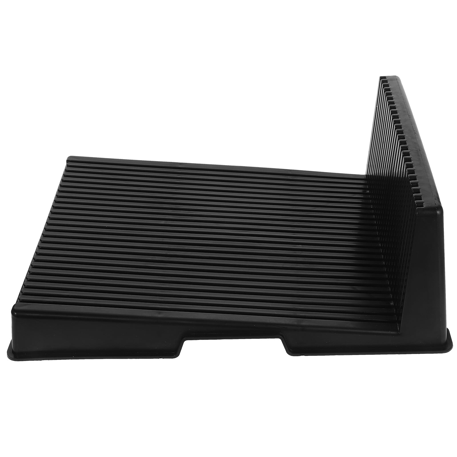 PCB Board Holder with 25 Slots for Circuit Storage ABS Black Anti ...