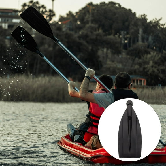 Raindrops  Paddle Accessories Recreational Oars Replacement Travel Black