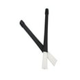 thumbnail image 1 of Raindrops Pair Jazz Drum Retractable Drum Sticks Drumsticks (Black & White), 1 of 7