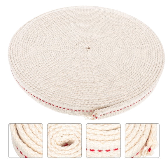 Raindrops  Paraffin Wick Kerosene Lamp Oil Lantern Bright Flame Wicks Beige Cotton