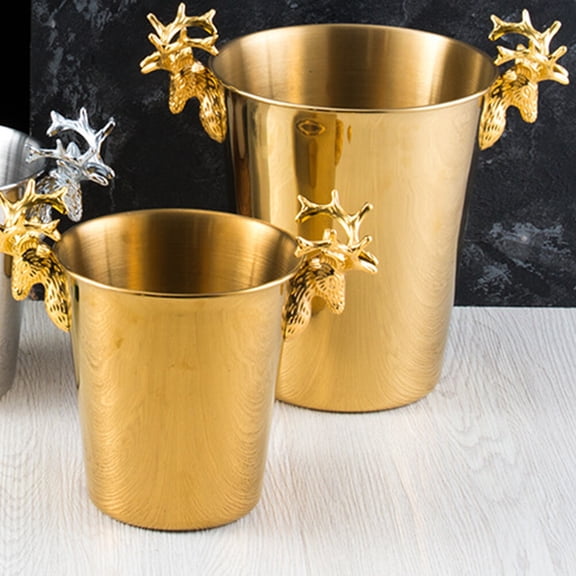 Raindrops Party Deer-headed Ice Bucket Wine and Beer Cooler