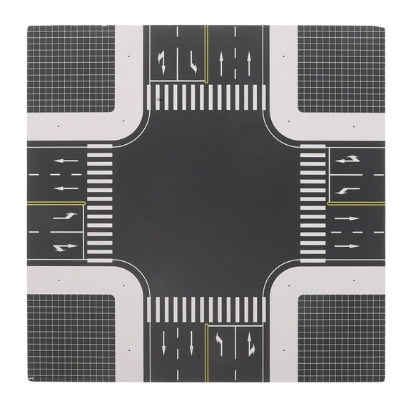 Raindrops 1Pcs Black Roadway Sand Table for Urban Planning Display with Architectural Models