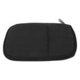 thumbnail image 1 of Raindrops Passports Holder Travel Bag Black Polyester Waterproof 1Pcs 8.45X5.50X0.79In, 1 of 8