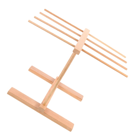 Raindrops Pasta Drying Racks Pasta Drying Rack Wood Air Circulation Household Users Restaurant 1Pcs