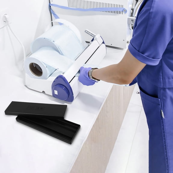 Raindrops Pathology Slide Humidifying Box Transparent White Microscope Slide Case Plastic Microscope Slide Storage Box Empty 10-Slides Box