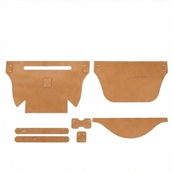 DEMACRIO Template for Bag Brown Paper 1Pack Craft Making