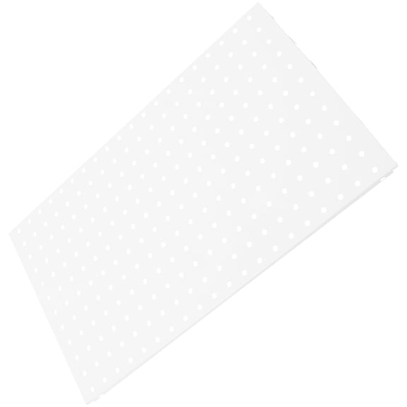 Raindrops Pegboard Tool Storage Iron White for Durable Workbench Organization 1Pack