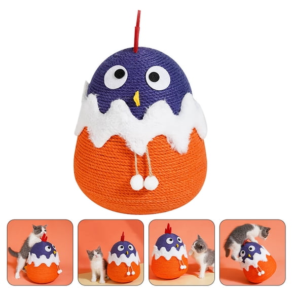 Raindrops Pet Cat Toys Tumbler Cat Toy Assorted Color Synthetic Material 1Set