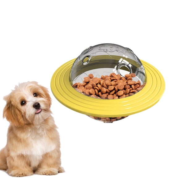 Raindrops Dog Treat Dispenser With Plastic Round Design For Pet Feeding 1Pcs