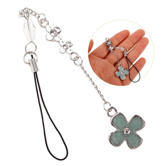 Raindrops Phone Charm Zinc Alloy Assorted Color Stylish and Durable for Hanging on Phone or Bag