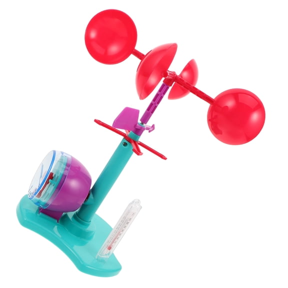 Raindrops Multicolor Wind Anemometer Science Kit for Physics and Weather Exploration