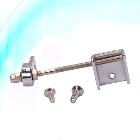 Raindrops Pickguard Mounting Bracket 1Set Silver Alloy for Mandolin Guitar Bass Music Practice Performance 2.3x0.6x0.3in