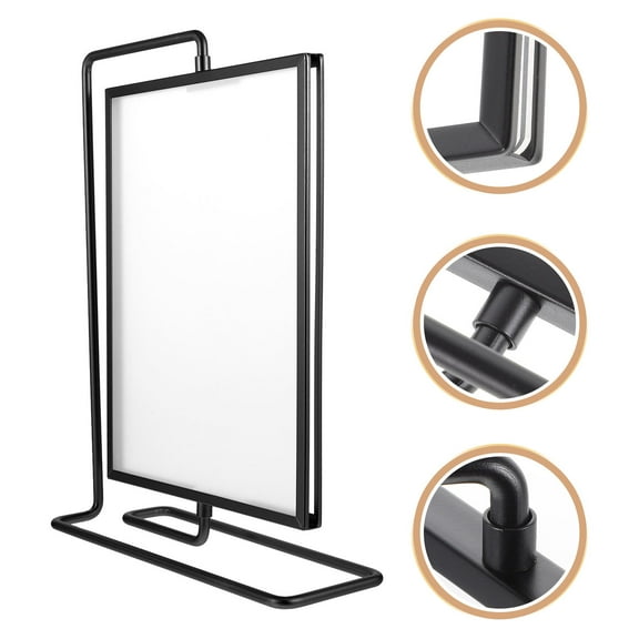 Raindrops Picture Frame 8 Inch 2 Sided Frame Rotating Floating Photo Frame Home Decoration