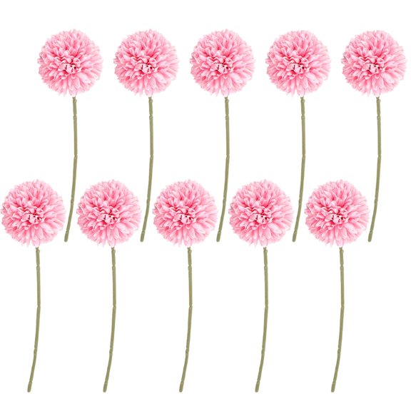 Raindrops 10pcs Simulate Flower Fake Flower Decoration Pink for Indoor