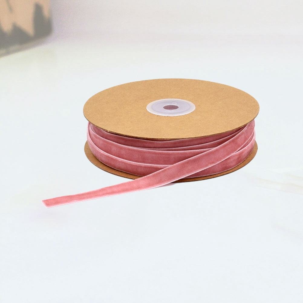 Raindrops Pink Bows for Wrapping Flocking Tape Flocking Ribbons 2000*1 ...