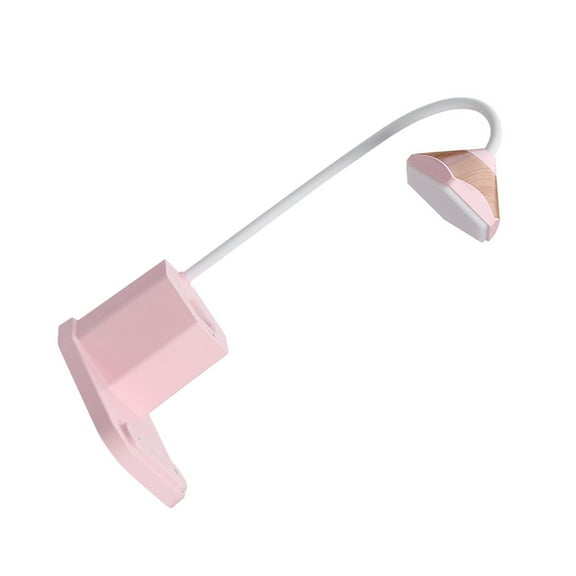 Raindrops Pink Desk Table Lamp with Pen Container Multifunctional ABS PP Material for Office Bedroom and Dormitory 1PC