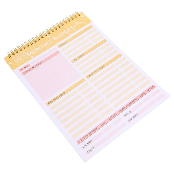 Raindrops Pink Menu Planner for Home Use Simplify Meal Planning with Strong Paper 1 Book