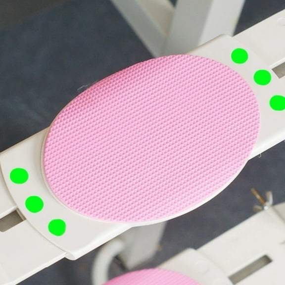 Raindrops Bunk Bed Ladder Mat Pink Plastic Anti Slip Thickened Design for Bunk Bed Stairs 1Pcs