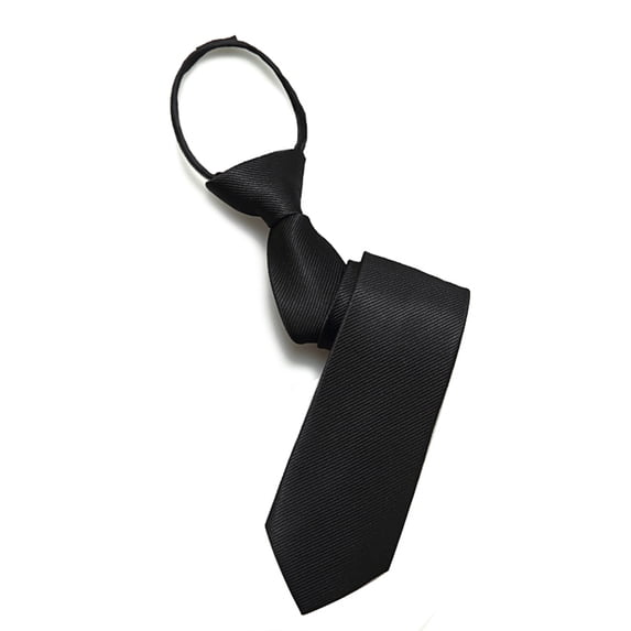 Raindrops ped Necktie Black for Men Suite Match Durable and Use