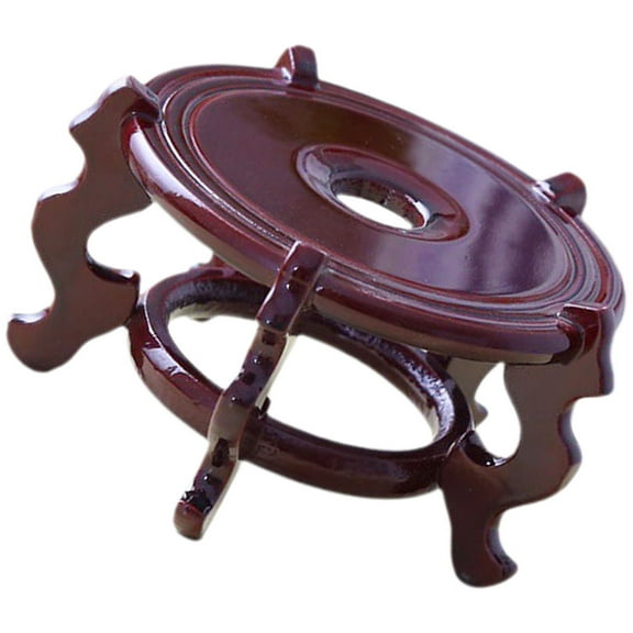 Raindrops Plant Riser Planter Support Solid Wood Flower Stand 13.50X13.50X8.50CM