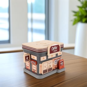 Raindrops Plastic Saving Box Money Container Multi 1Pack