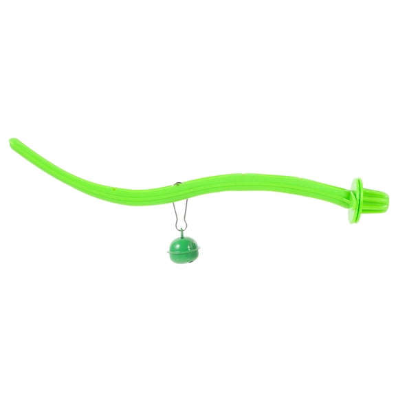 Raindrops Curved Plastic Bird Perch for Parrots, Outdoor Play & Balance Training Accessory, 1 Piece