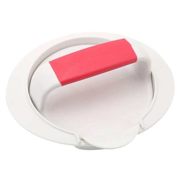Raindrops Plastic Burger Press Round Meat Maker Mold for DIY Burgers Kitchen Tool