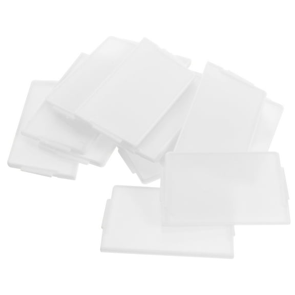 Raindrops Plastic Drawer Partition Plate for Home Use Transparent Organizer with 32 Pieces 9.8x7.1 Inch