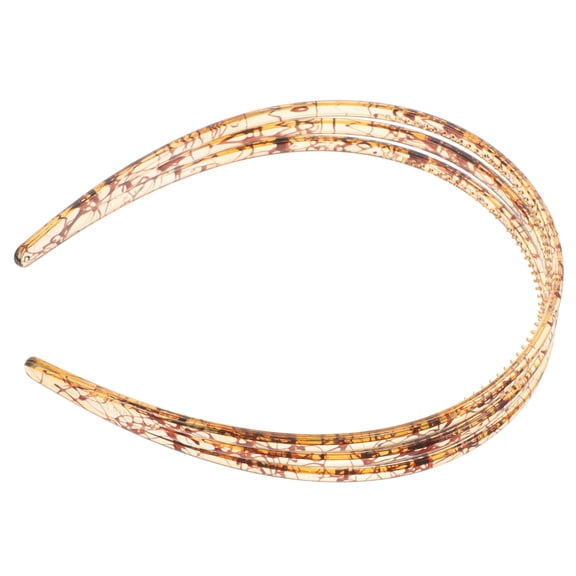 Raindrops Charming Golden Headband for Females, Ideal for Spa and Face Washing