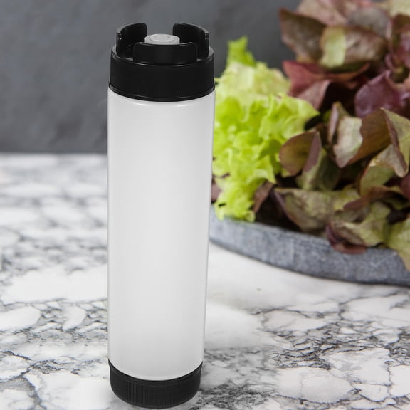 FOMIYES Double-Sided Plastic Squeeze Bottle Cap for Accurate Sauce and Condiment Dispensing Control