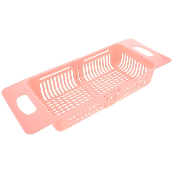 SHINYPASING Strainers for Kitchen Drain Basket Plastic Vegetable and Fruit Washing Kitchen Tools 1Pcs