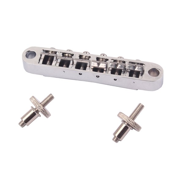 Raindrops Plated Adjustable Guitar Bridge for Electric and Acoustic Guitars Replacement Part