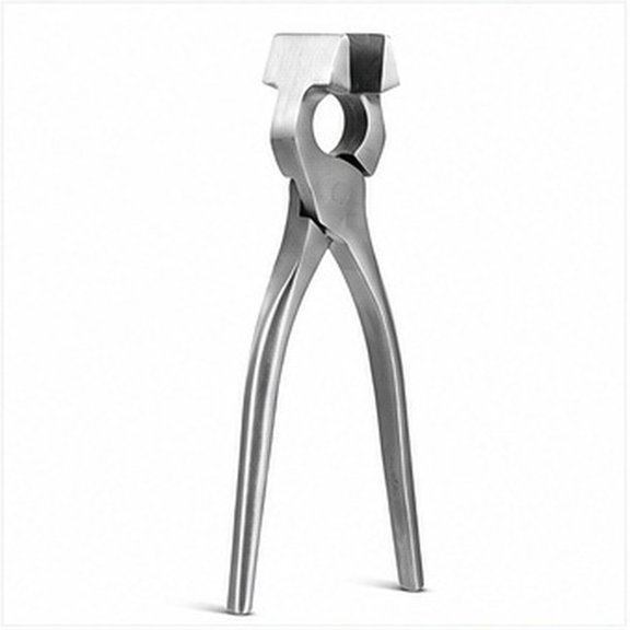 FOMIYES Plated Silver Steel Press Flatten Pliers, Strong Biting Force, Easy Use