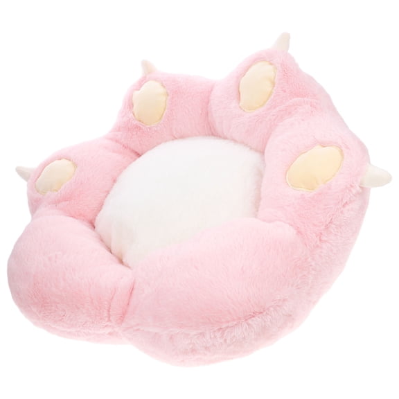 Raindrops 1Pack Small Pet Bed Fluff Pink Nonslip Crown Shape for Cat and Dog