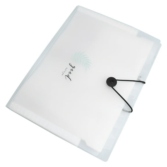 Raindrops  Pockets File Folder Strap-type Organ Bag Buttoned Classified Document