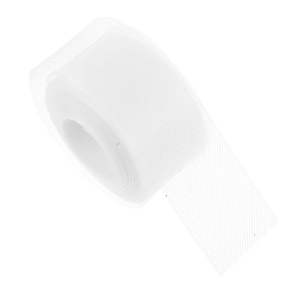 Raindrops Stiff Polyester Horsehair Mesh Braid Boning Ribbons 5cm Craft Boning Trim for DIY Sewing Projects Wedding and Dance Skirts