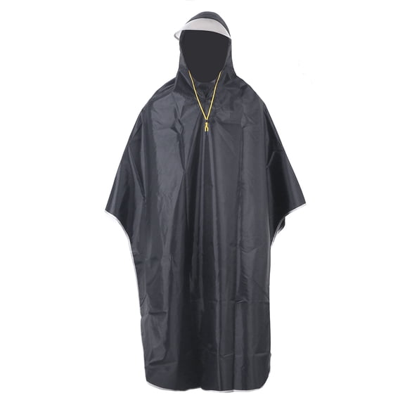 Raindrops Rain Poncho with Storage Pouch, Lightweight Raincoat for Men and Women Riding and Outdoor Use