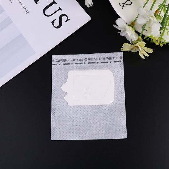 Raindrops Portable Drip Coffee Filter Bags for Coffee with Hanging Ears Heatproof Cloth White 50 Pieces