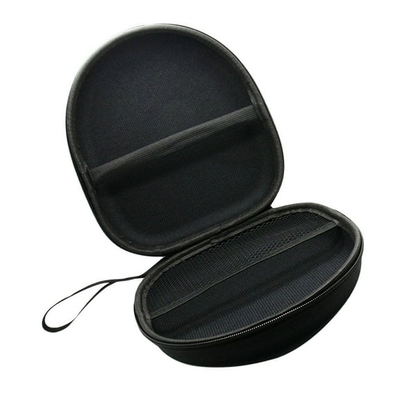 Raindrops Portable Hard Case Large Bag Pouch Box Shell Waterproof Headset Carrying Bag (Black)