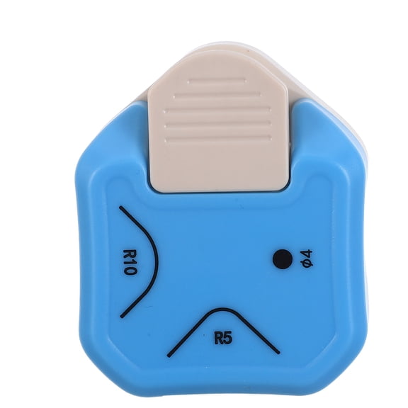 Raindrops Photo Corner Punch Durable ABS for Scrapbooking and Craft Projects