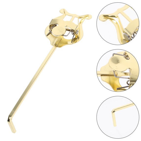 Raindrops Portable Trumpet Accessories 18.30X5.20X2.00CM Golden