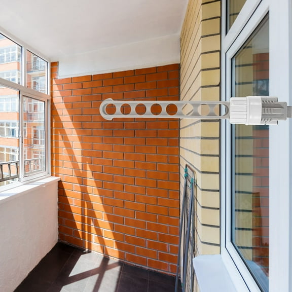 Raindrops Portable Window Frame Hanger Foldable Travel Hangers for Suitcase Laundry Clothes Rack Hanging