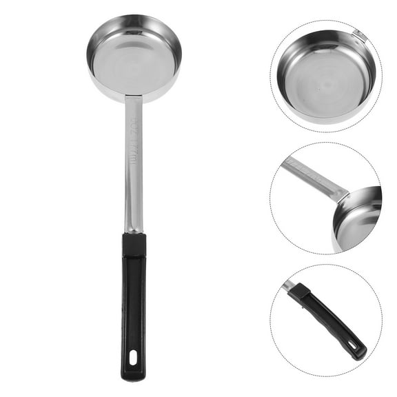 Raindrops Portion Control Ladles Measuring Spoon Stainless Steel Serving Scoop