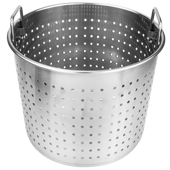 Raindrops Stainless Steel Crawfish Pot with Leak-Resistant Design for Stew and Seafood Cooking Tool