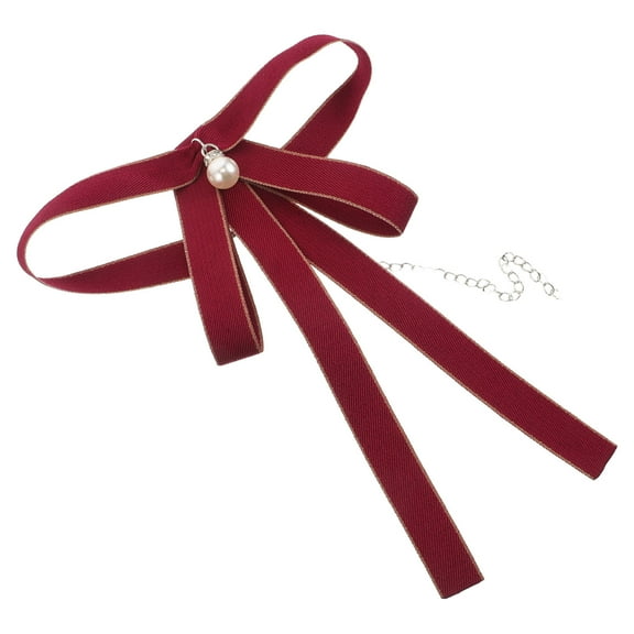 FOMIYES Red Bow Tie for Men, Comfortable Polyester Formal Accessory, Ideal for Parties, Weddings, Home, and Special Events