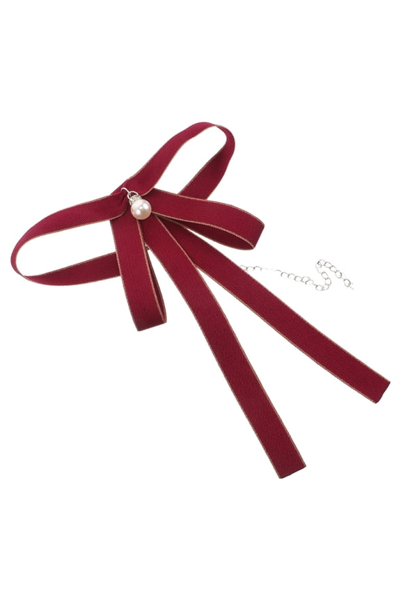 Red Bow Tie for School, Quick Adjustment, Stylish and Comfortable