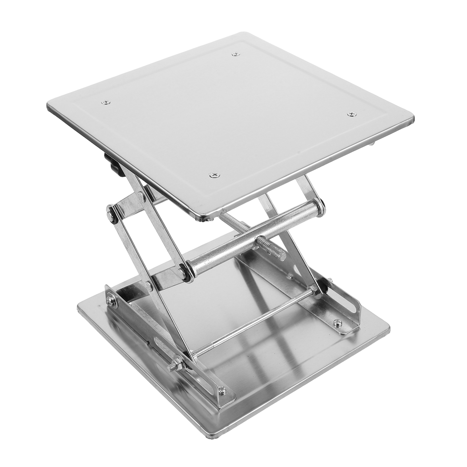 Raindrops Precision Manual Lab Jack Stand Stainless Steel Adjustable ...