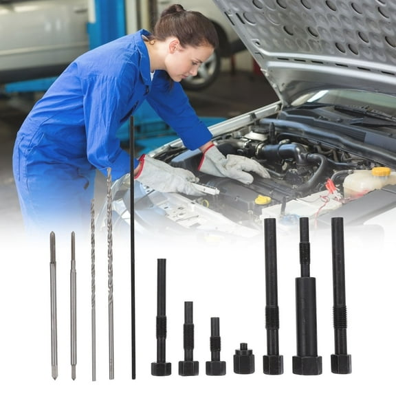 Raindrops Preheat Glow Plug Puller Kit Damaged Glow Plug Extractor Man 18X0.25cm