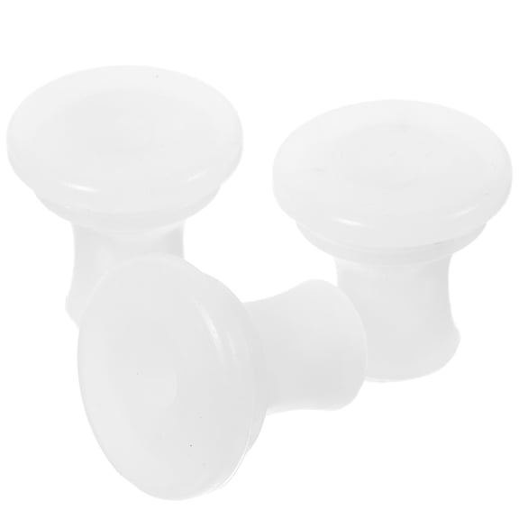 Raindrops Pressure Cooker Replacement Parts 3-Pack White Rubber Sealing for High Pressure Cooking Kitchen Use