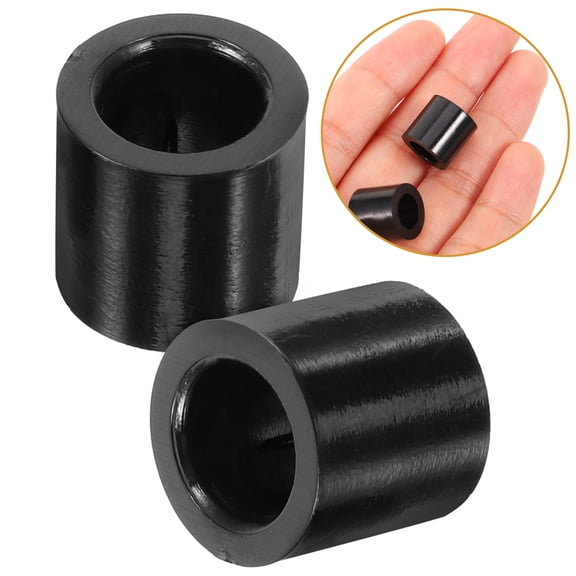 FOMIYES 30Pcs Smooth Surface Plastic Cue Ferrules for Pool Cue Stick Convenient and Durable